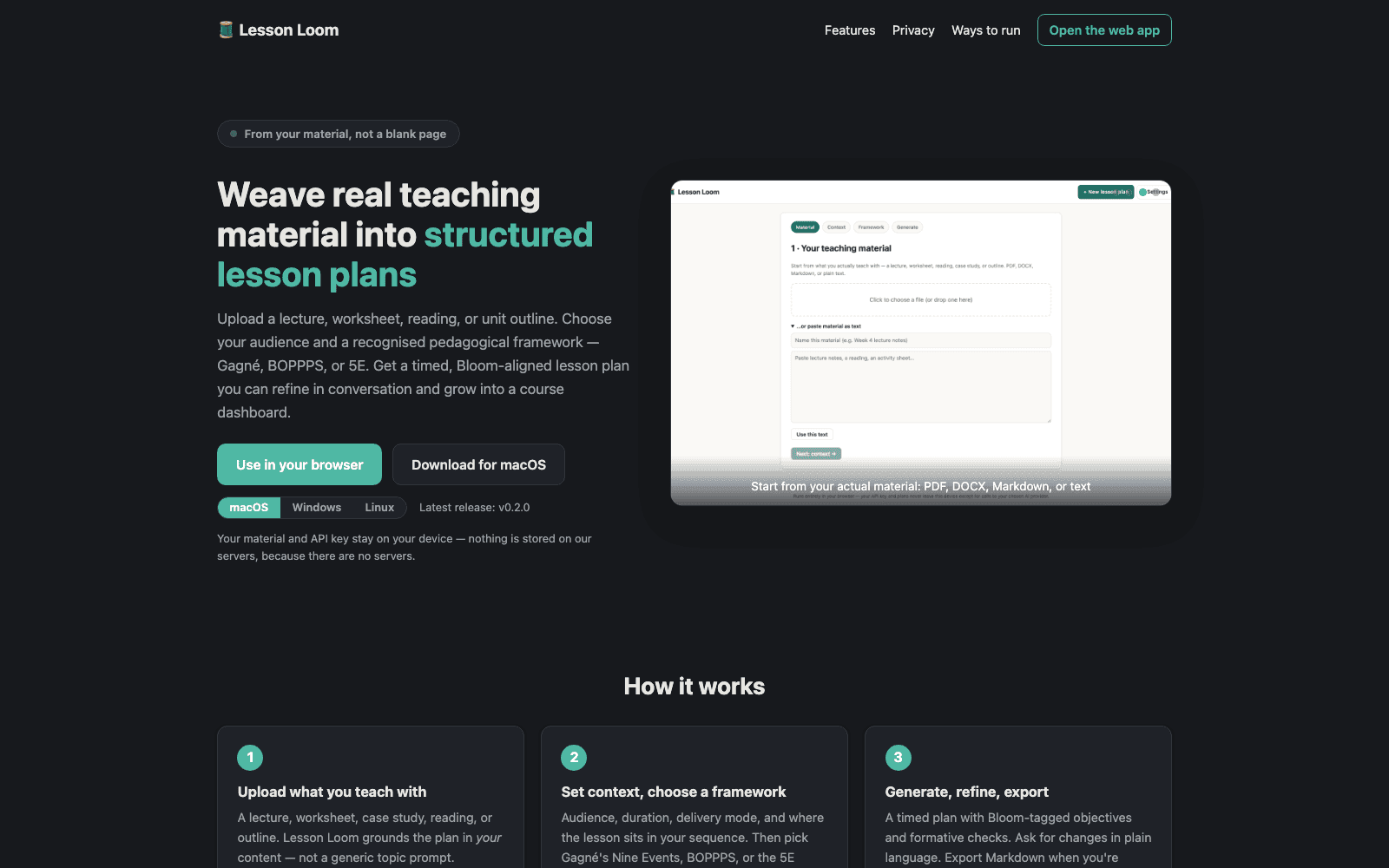 Lesson Loom screenshot